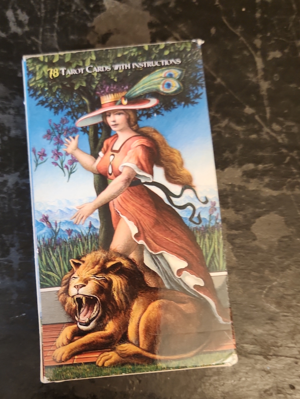 NWOT Mystical Tarot Deck - Blue Illustrated Box - Picture 2 of 8